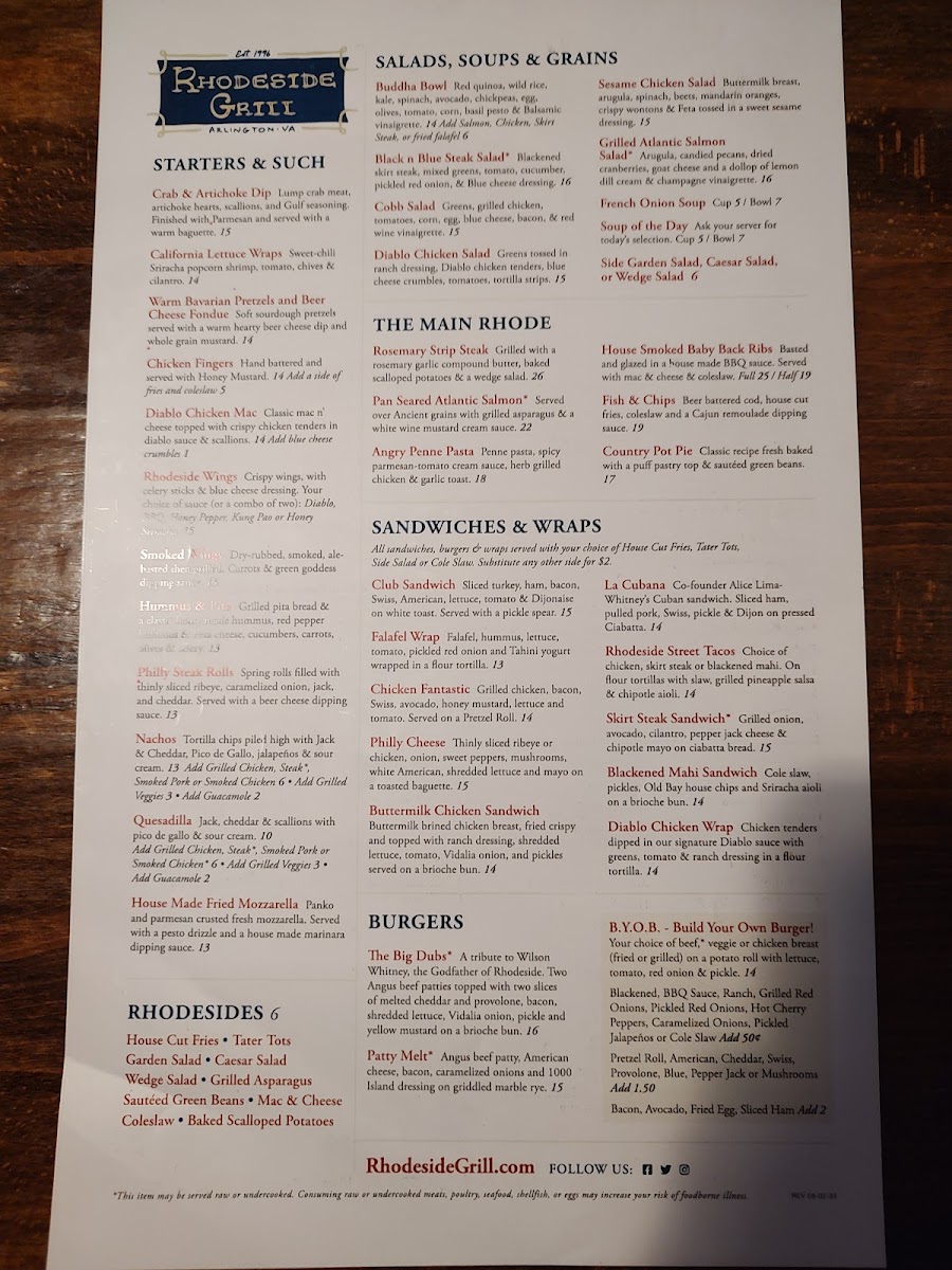 Menu Rhodeside Grill-6