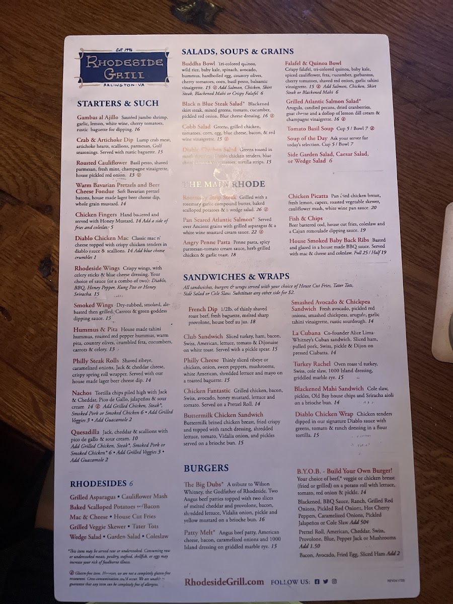 Menu Rhodeside Grill-8